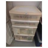 organizer full of sewing and craft tools