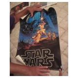 1977 Star Wars Poster 20' x 28'