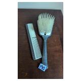 Antique brush and comb