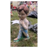 Boy statue