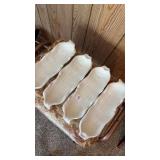 Stoneware corn dishes