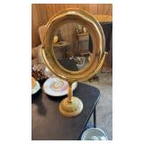 Vintage repaired mirror
