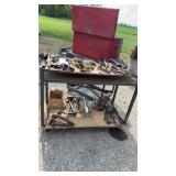 Rolling cart with no contents