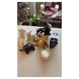 Ceramic animals