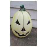 Vintage pumpkin blow mold