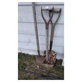 Shovels and  edger