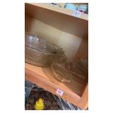Assorted glassware