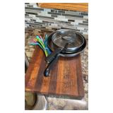 Cutting board/ pots & pans
