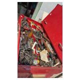 Assorted toolbox contents