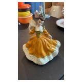 Ceramic lady figurine
