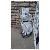 Cement poodle