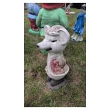 Christmas mouse statue