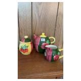 Country inn collection tea set