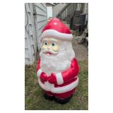Vintage Santa Blow mold