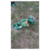 Lounging frog