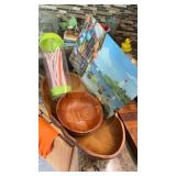 Wooden bowls and more