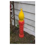 Vintage candle blow mold