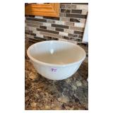 Fireking milk glass swirl bowl