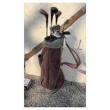 Golf clubs & bag