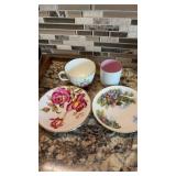 Mis matched teacups