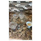 Assorted glassware
