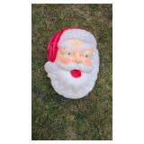 Vintage fow mold Santa head