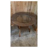 Glass top  side table