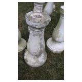 Birdbath pedestal