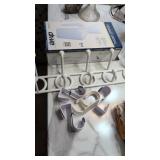 Female urinal and hooks