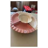 Lazy Susan dip tray
