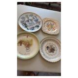 Vintage plates