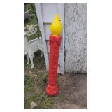 Vintage candle blow mold
