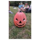 Vintage pumpkin blow mold