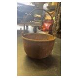 Small cast iron bowl