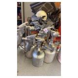 Pneumatic sprayers