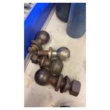 Trailer hitch balls