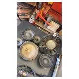 Propane heater & speakers