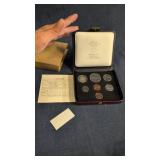 1978 Royal Canadian Mint seven-coin specimen set