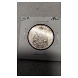 1965 Canadian 50-Cent Silver Half Dollar 80%