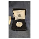 1997 10th Anniversary Silver Proof loon dollar