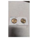 2-2010 Franklin Pierce Presidential $1 Coins