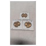 3 U.S Presidential Coins
