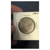 1956 Canadian 50-cents silver coin