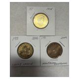 Lot of 3 Canada $1 Loonie Coins - 2015 Classic,