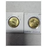 2015 Canadian Classic Loonie and a 2016 Canadian