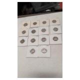 14 Canadian Nickels 1970-2011