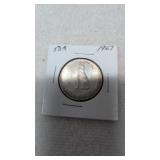 1967 Canadian 50-cent silver coin 80%