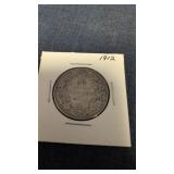 1912 Canada 50-Cents Silver Coin