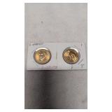 2- 2007 George Washington U.S Presidential Coins