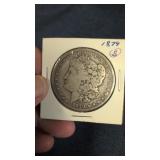 1879 Morgan Silver Dollar 90%
